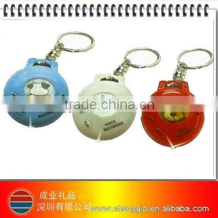 subtle recordable key chains used as promotions and gifts
