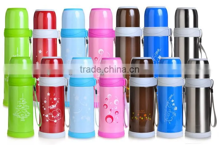 Stainless steel thermal flask/colorful vacuum flask/vacuum thermos flask 0.35l