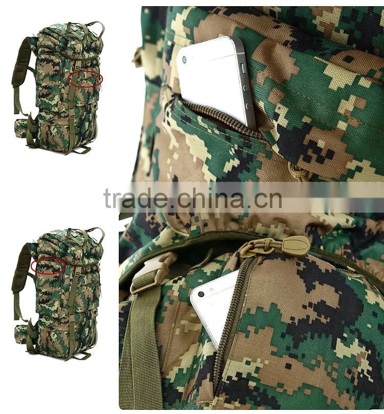 wholesale High Quality camo backpack outdoor hiking military backpack