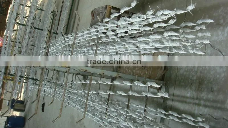 Spiral rod for telecom communication line spiral rods for guy grip