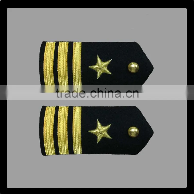 high quality military uniform epaulette shoulder boards