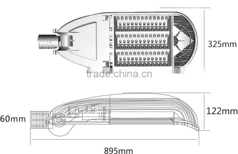 DYD 090-180 H-S Solar Street Light Head