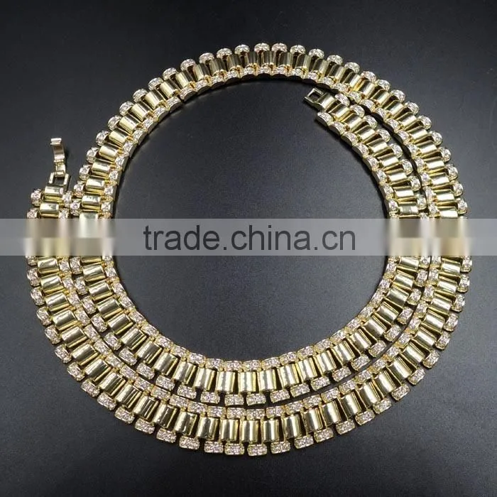 hip hop men's necklace jewelry, hip hop gold necklace for men