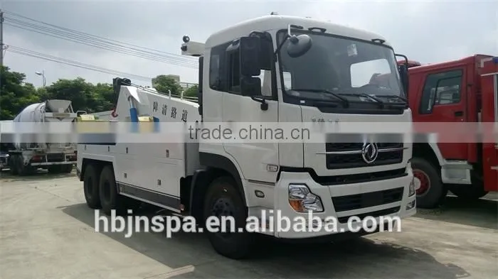 Dongfeng tianlong 6*4 Heavy duty Wrecker truck for sale