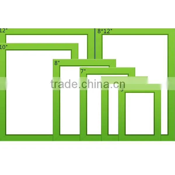 Table decorative certificate wood frame