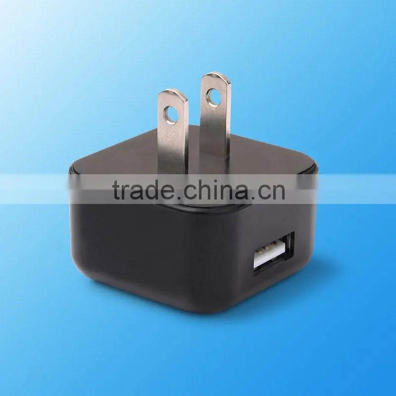2016 New style of black 5V wall usb power adapter