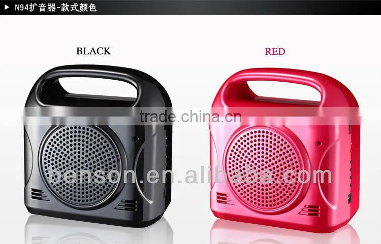USB TF card music speaker amplifier microphone remote contro, microphone,audio amplifier, megaphone l N94