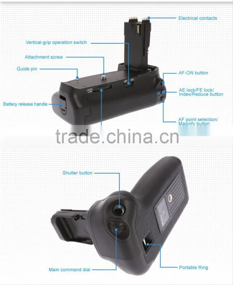For Canon For EOS battery grip Battery Grip For Canon BG-E13 for canon 5D Battery Grip BG-E13