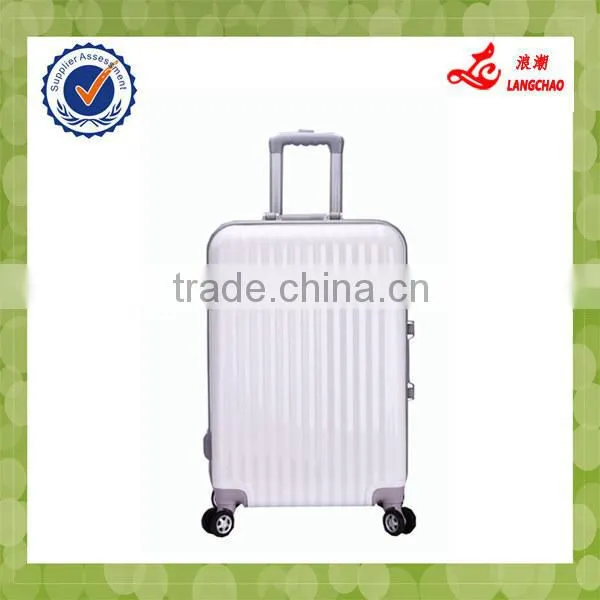 Five Colors Universal Wheels Luggage Fashion Women Upright PC Travel Luggage Case