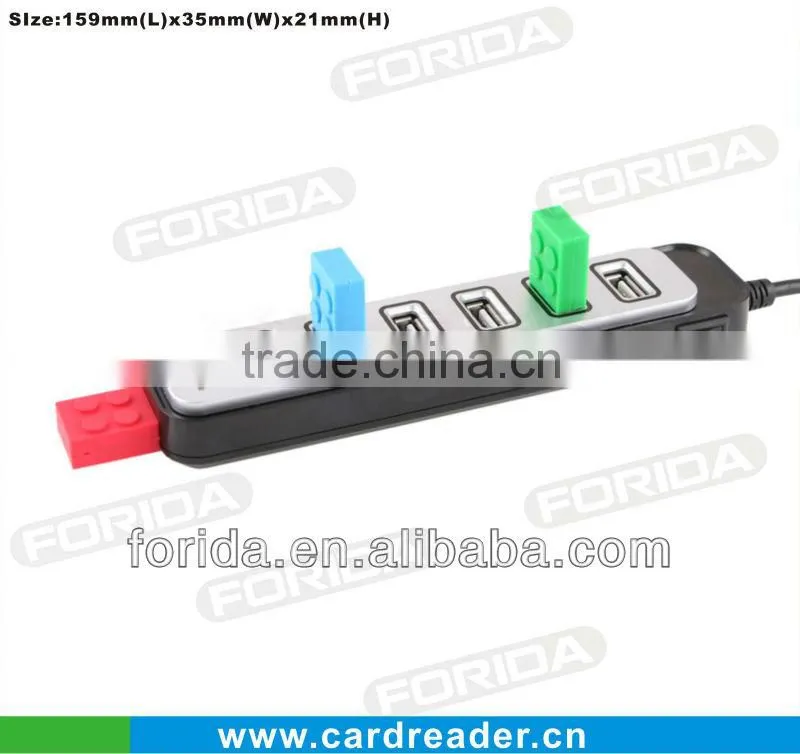 7 Ports HI-Speed USB2.0 HUB with USB cable,cheap electronic gadgets