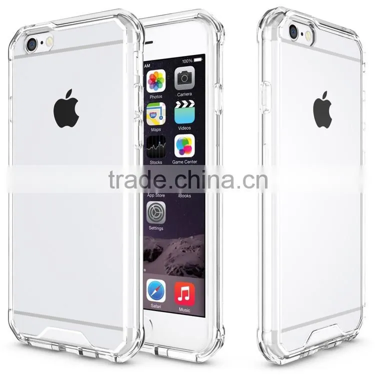 Transparent Anti Shock Hybrid Original Phone Cover Protector Case For Iphone 6