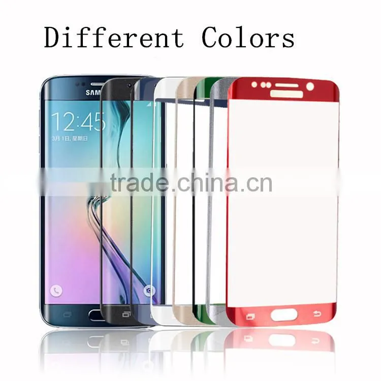 High Quality Tempered Glass Screen Film Guard for Samsung Galaxy S6 Edge