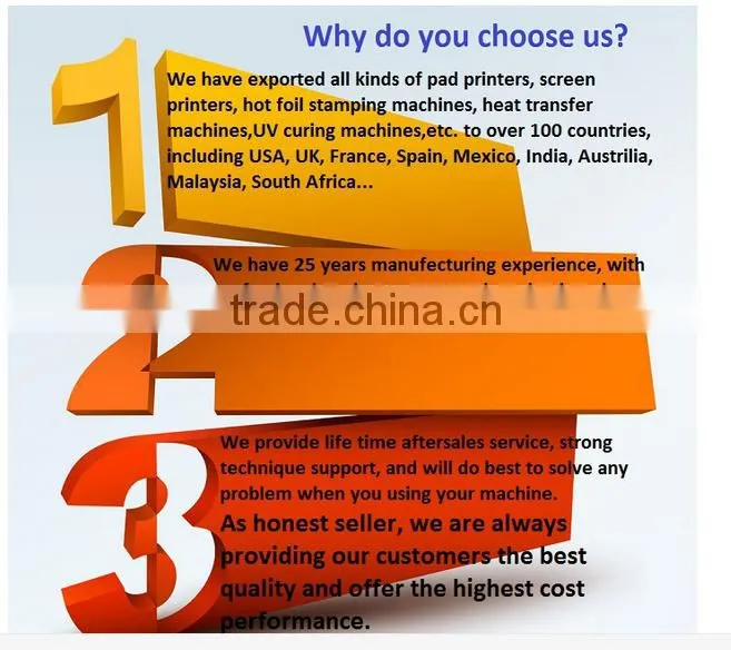 2015 Hot sale flat Screen printing machine for plastic bag LC-500P
