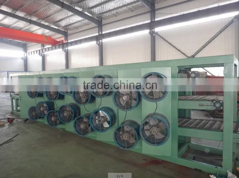 rubber sheet cooling line crawler type