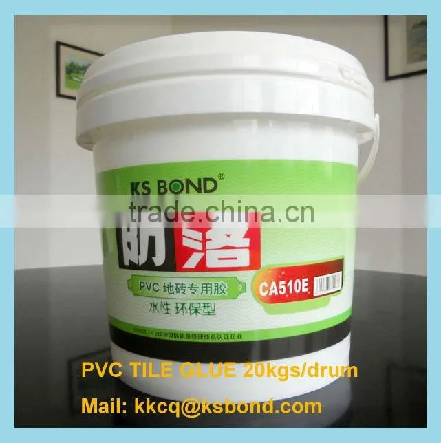 single part waterbase PVC flooring glue