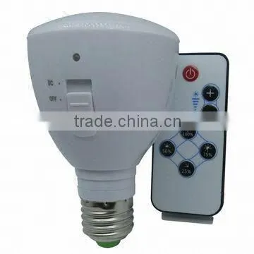 4W Rechargeable LED Emergency Bulb (with remote controller,AC100-240V input voltage)