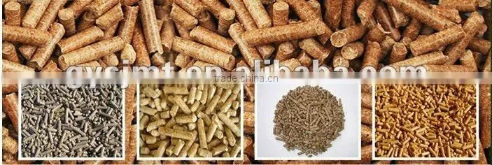 Wood shavings pellet mill