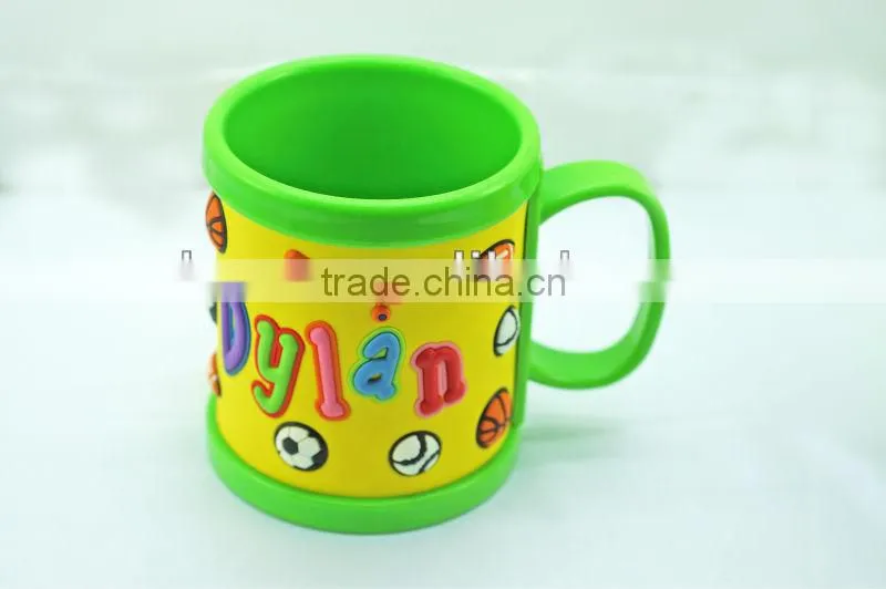 Unique exquisite craft 3D soft pvc rubber mug