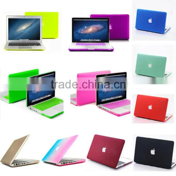 1.0 mm thin design PC case for MacBook pro 13 case, Optional color case for macbook 13 inch