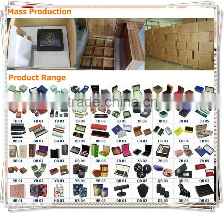 Vintage style wood tea box with window wholesale