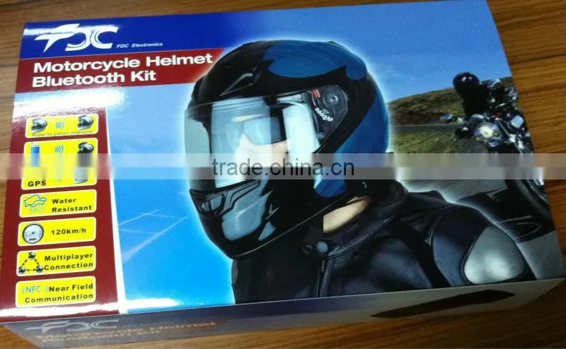 Bluetooth bicycle intercom helmet headset