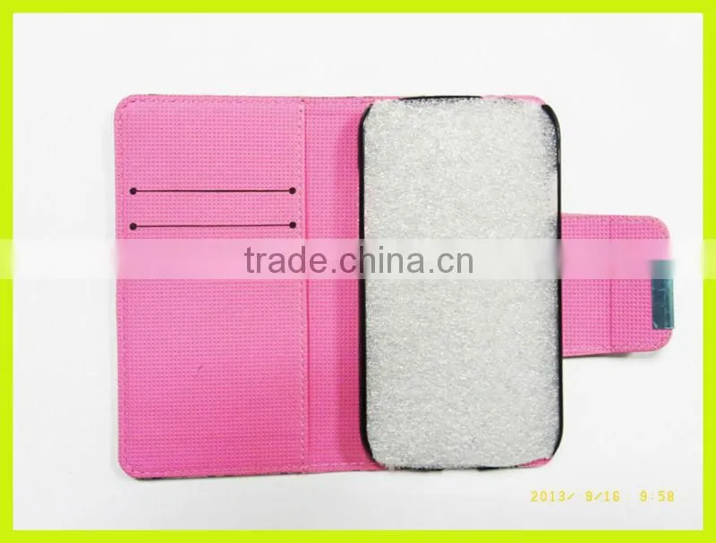 PU wallet leather case for Samsung Galaxy Express I8730