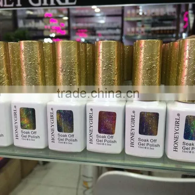 2016 hot sale nail art 15ml free samples soak off uv/led color uv gel polish chameleon cat eyes