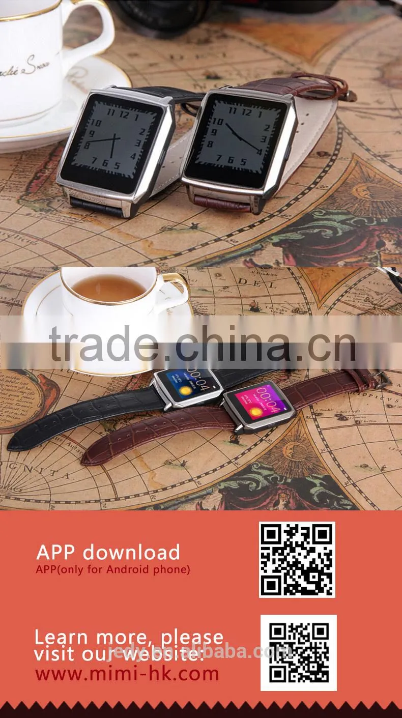 BTW-W03 Smart watch with heart rate monitor Free-scale Sync android and ios Capacitive Touch screen 1.6 inch OLED 240*240 pixel