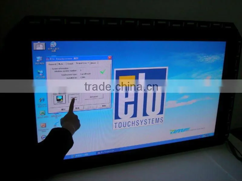 32 inch(16:9) industrial multi touch Open Frame for Advertising
