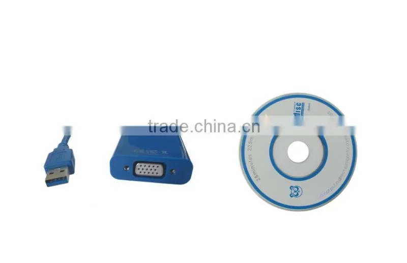 HOT shopping !vga to usb cable/usb to vga adapter/usb 3.0 to vga converter Multi-display Graphic Converter Adapter Cable