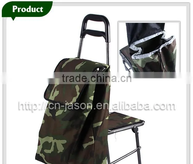 very popular shopping trolley for elderly C3D-02