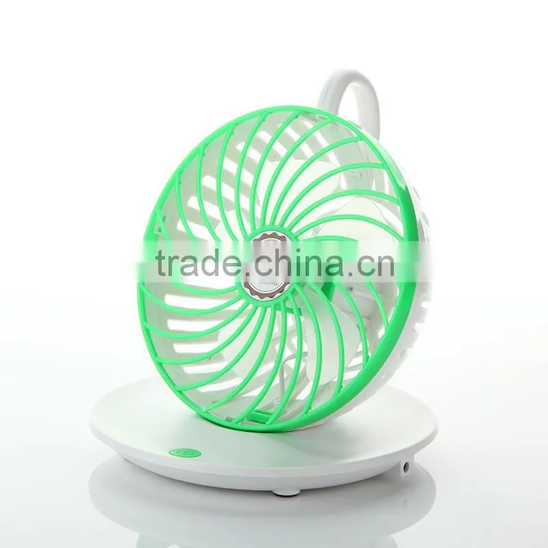wholesale Hot New Innovative Gift Usb Mini Fan Rechargeable Fan In Coffe Cup Design