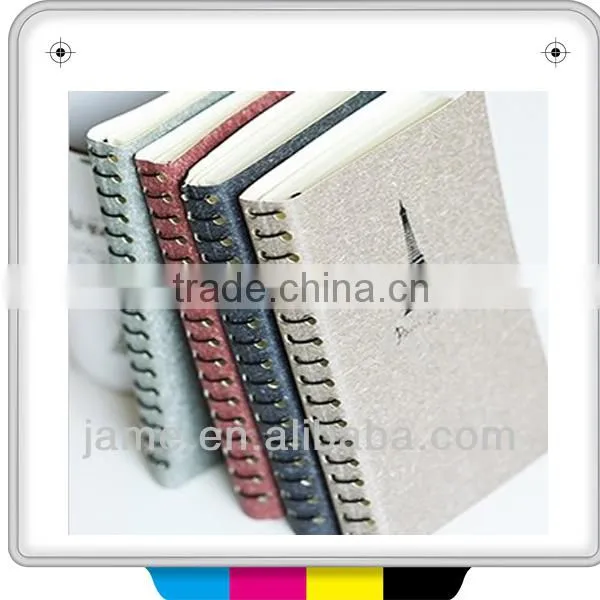 bulk paper Leather spiral notebook