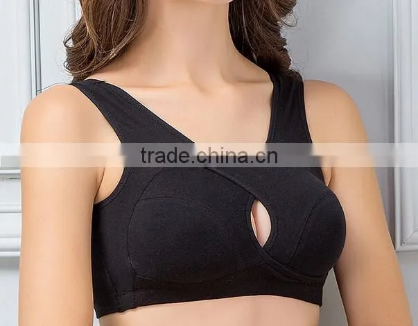 Women's Gym Yoga Running Boxing Active High Control Support Wireless Comfort Bra