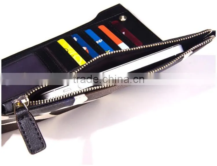 High quality animal pattern leather wallet