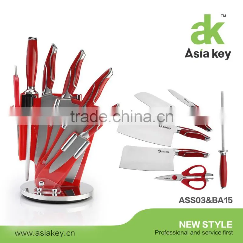 Guaranteed Quality 7 Pieces Royal Kitchen Knife Set With Stand
