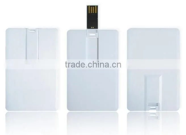 hot sale bulk custom logo credit card usb flash drive