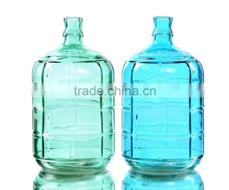 Diamond Shape Colored Glass Vase