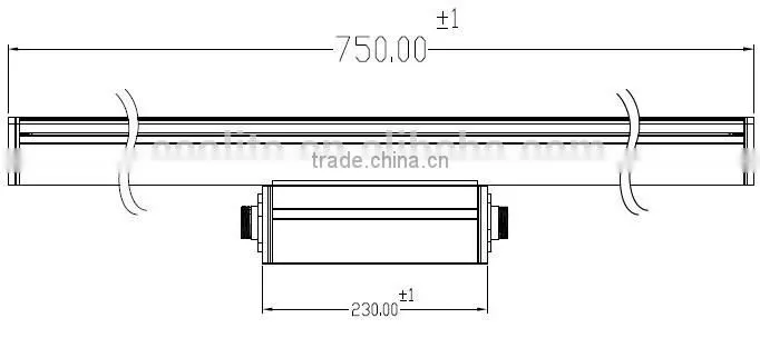 2016 Decorative lighting IP65 dmx512 led rgb wall washer 36w
