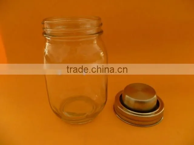 glass cocktail shaker