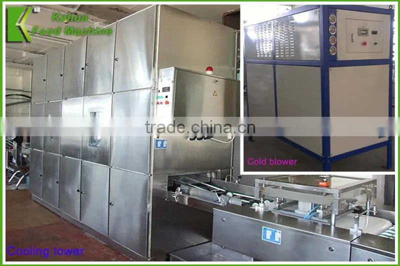 Professional wafer biscuit machine wafer production line with 39 plates