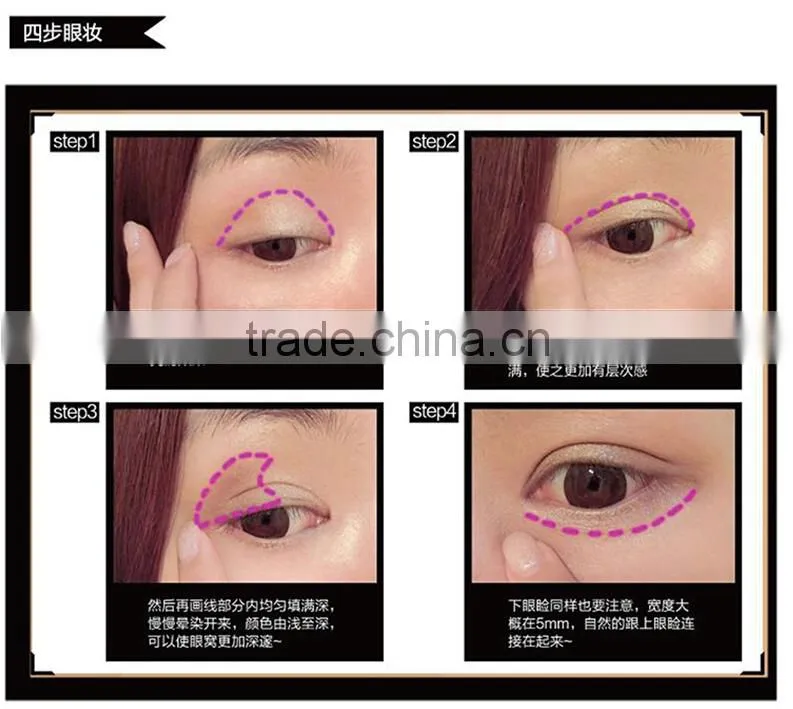 MYG 10 colors eyeshadow palette smoky eyes makeup matte eyeshadow palette