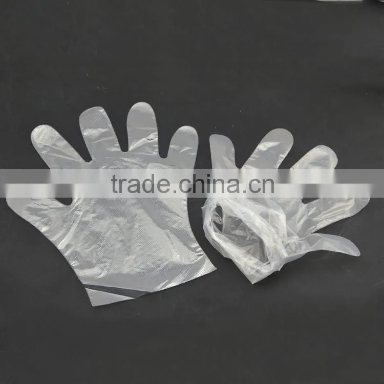 Disposable Plastic PE gloves for food service