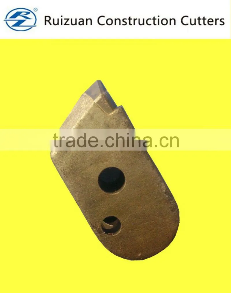 RZ trenching cutter/V-groove platy teeth