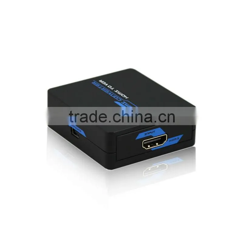 vga hdmi converter HDMI to VGA converter box 1080p ver