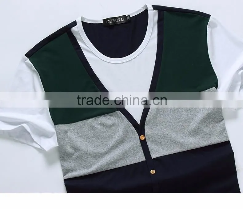 China clothing wholesales Layered knittedc shirt forman colothing low price and high quality