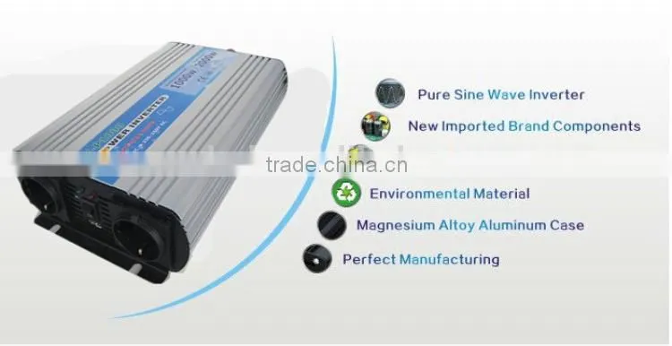 1000w Pure Sine Wave Inverter,Peak Power 4000w,Inteligent Power Inverter In China