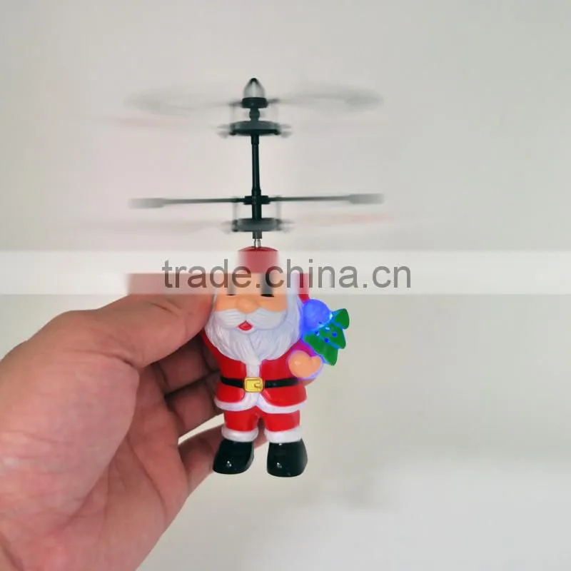 Click to get Free Sample 2015 Best Christmas gift Rc Helicopter toys Flying Santa
