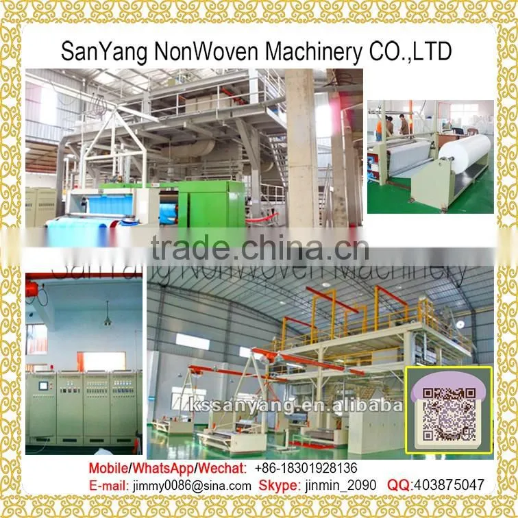 1.6-3.2m PP Spunbonded non woven textlie machine