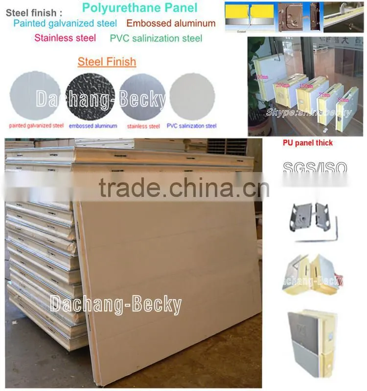 standard size walk in freezer room temp.-18degree C for meat storage